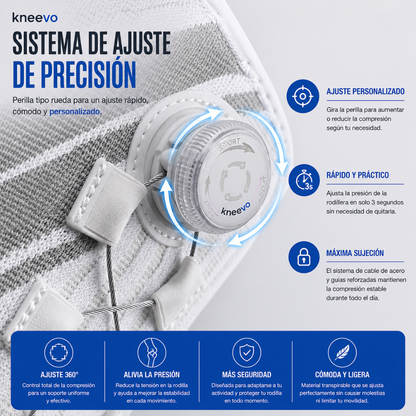 Rodillera de Compresión Ajustable